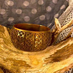 Women’s antique vintage Filagree bracelet large